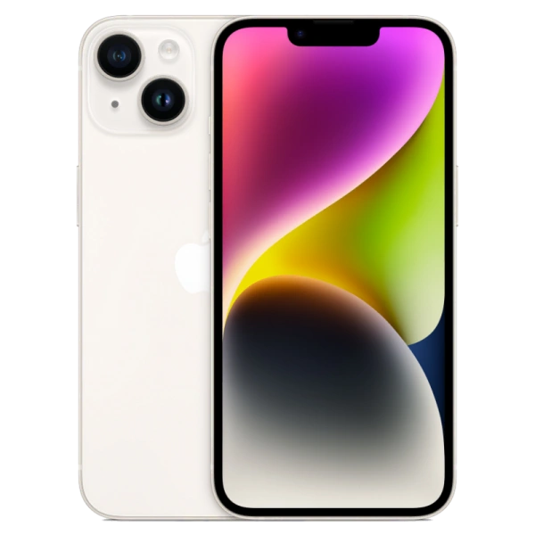 Apple iPhone 14 128Gb Starlight eSim (Aктивированный, без rustore)